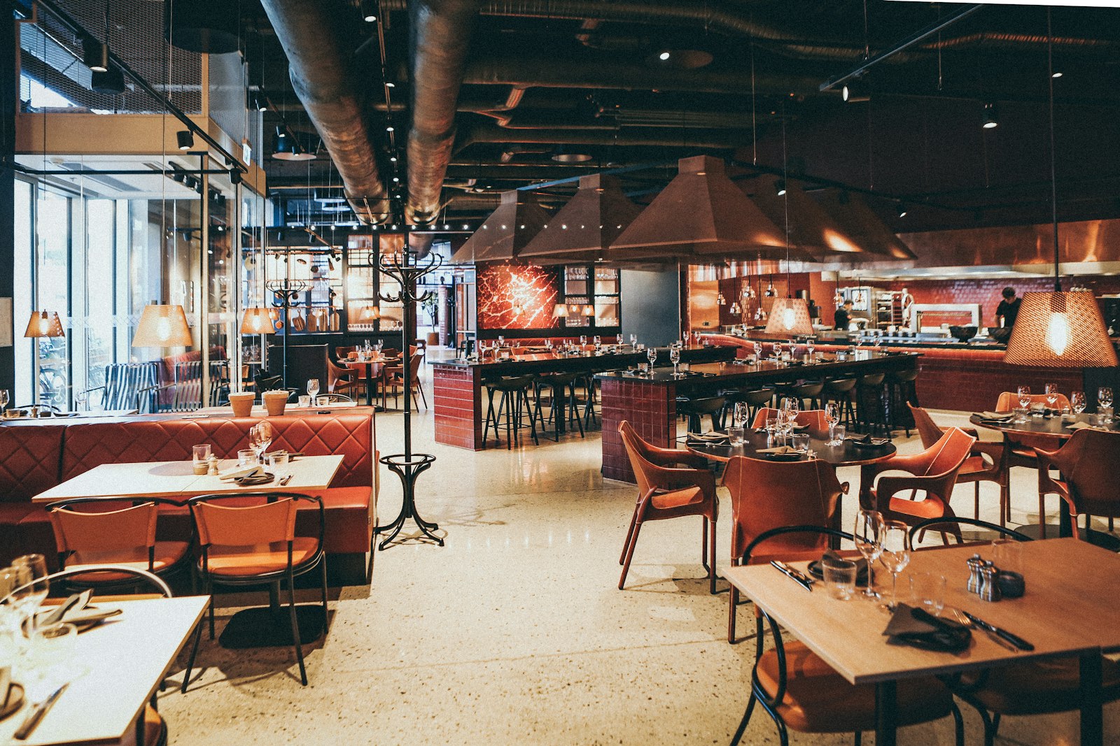 The warehouse dining room